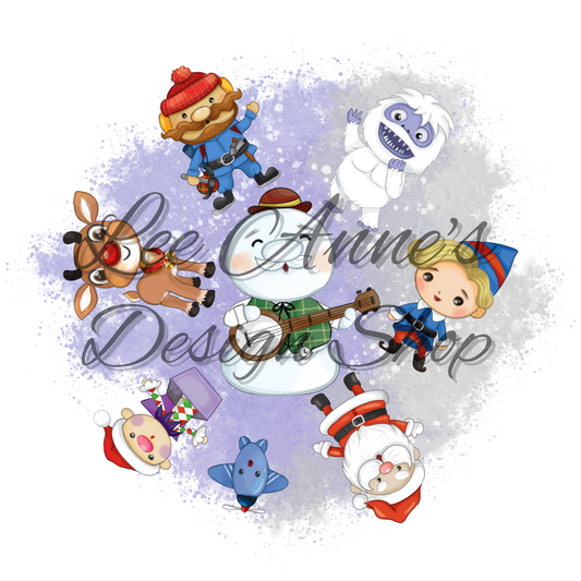Christmas Reindeer Sublimation