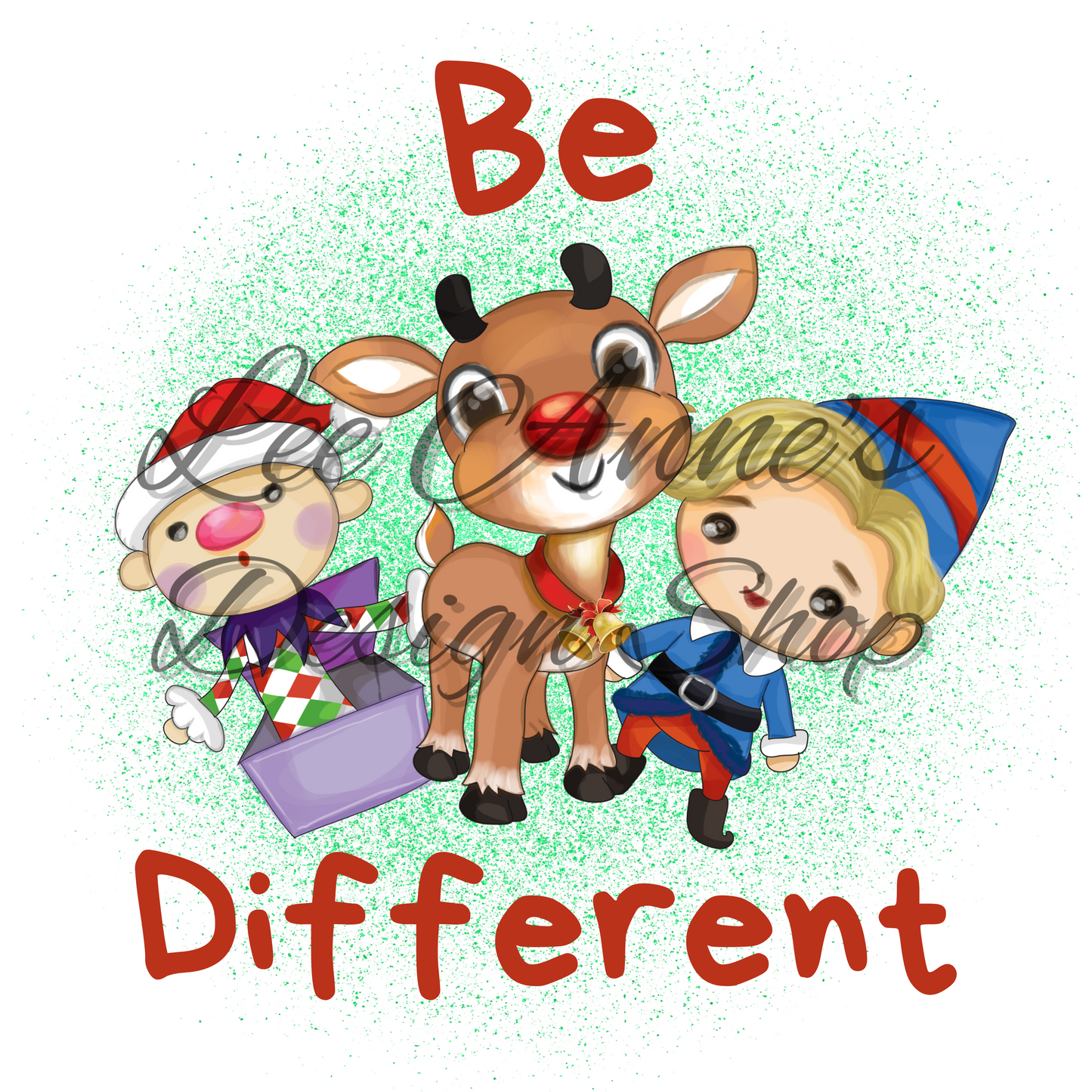 Christmas Reindeer Sublimation