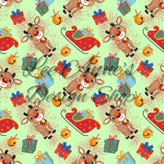Christmas Reindeer Seamless