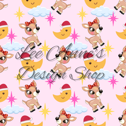 Christmas Reindeer Seamless