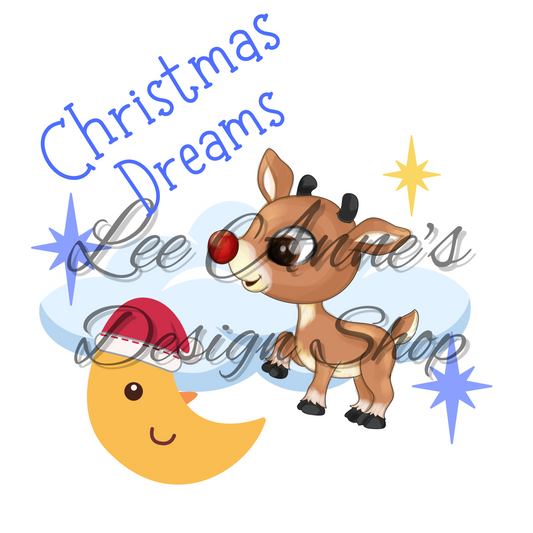 Christmas Reindeer Sublimation