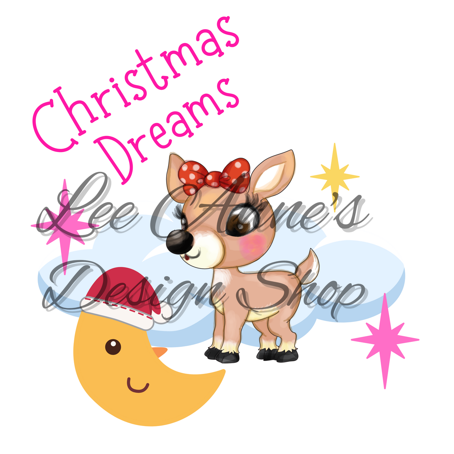 Christmas Reindeer Sublimation