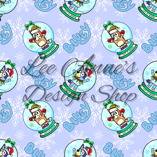 Limited Blue Dog Seamless