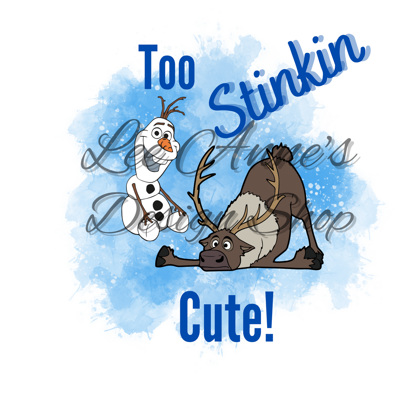Froze Snowman Sublimation