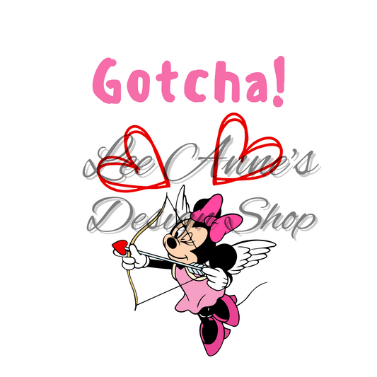 Valentines Mouse Sublimation