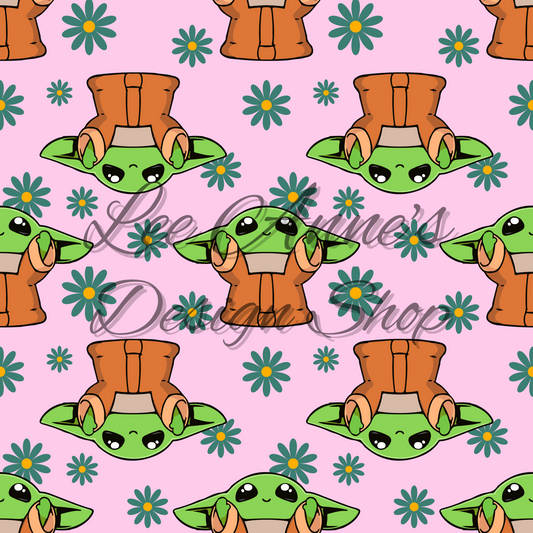 Baby Yoda Seamless