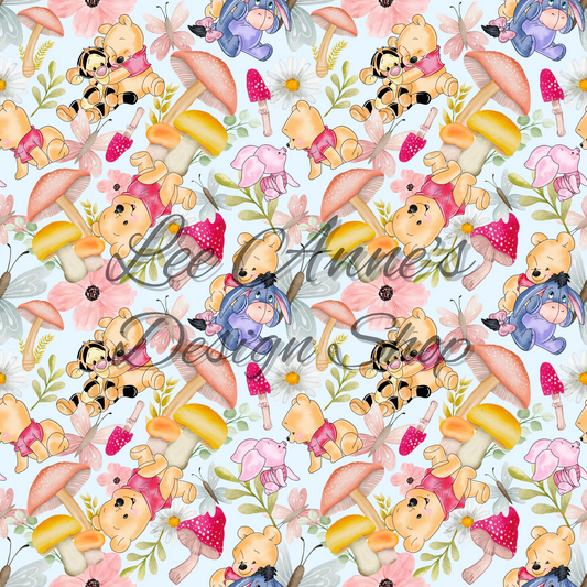 Limited Bear friends Seamless