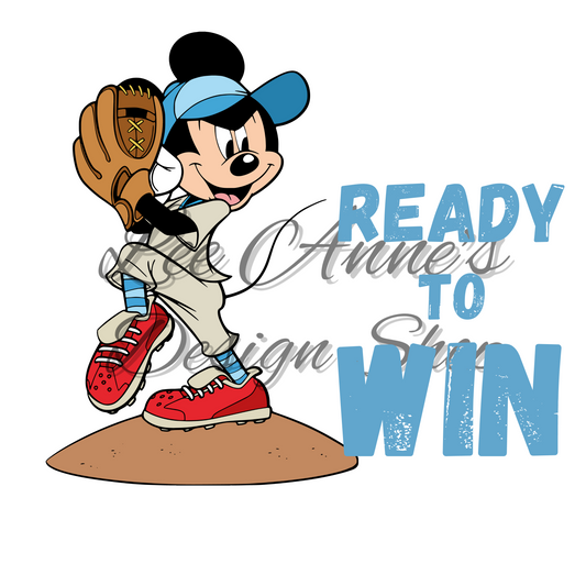Mouse Baseball Sublimation