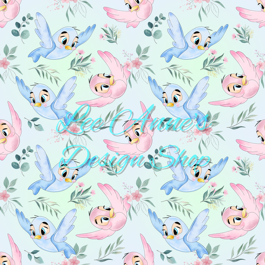 Deer and Friends Seamless