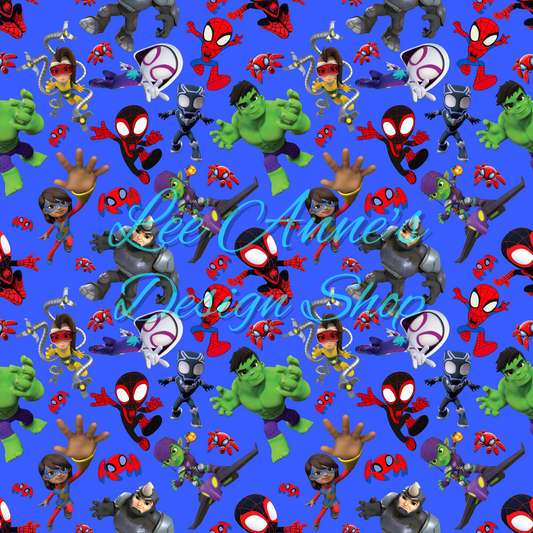 Spider Friends Seamless