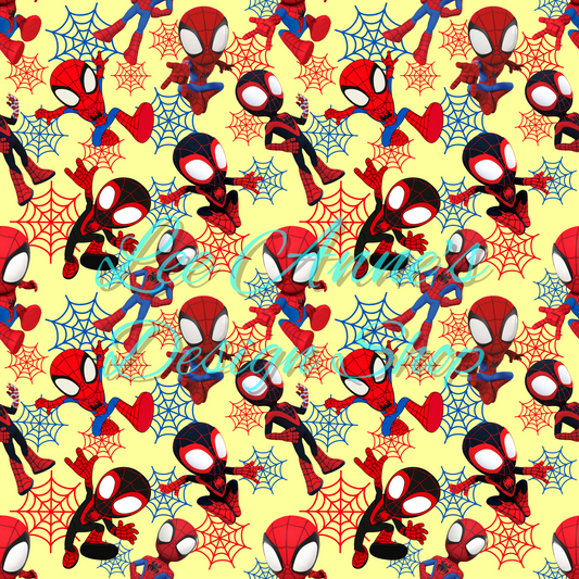 Spider Friends Seamless