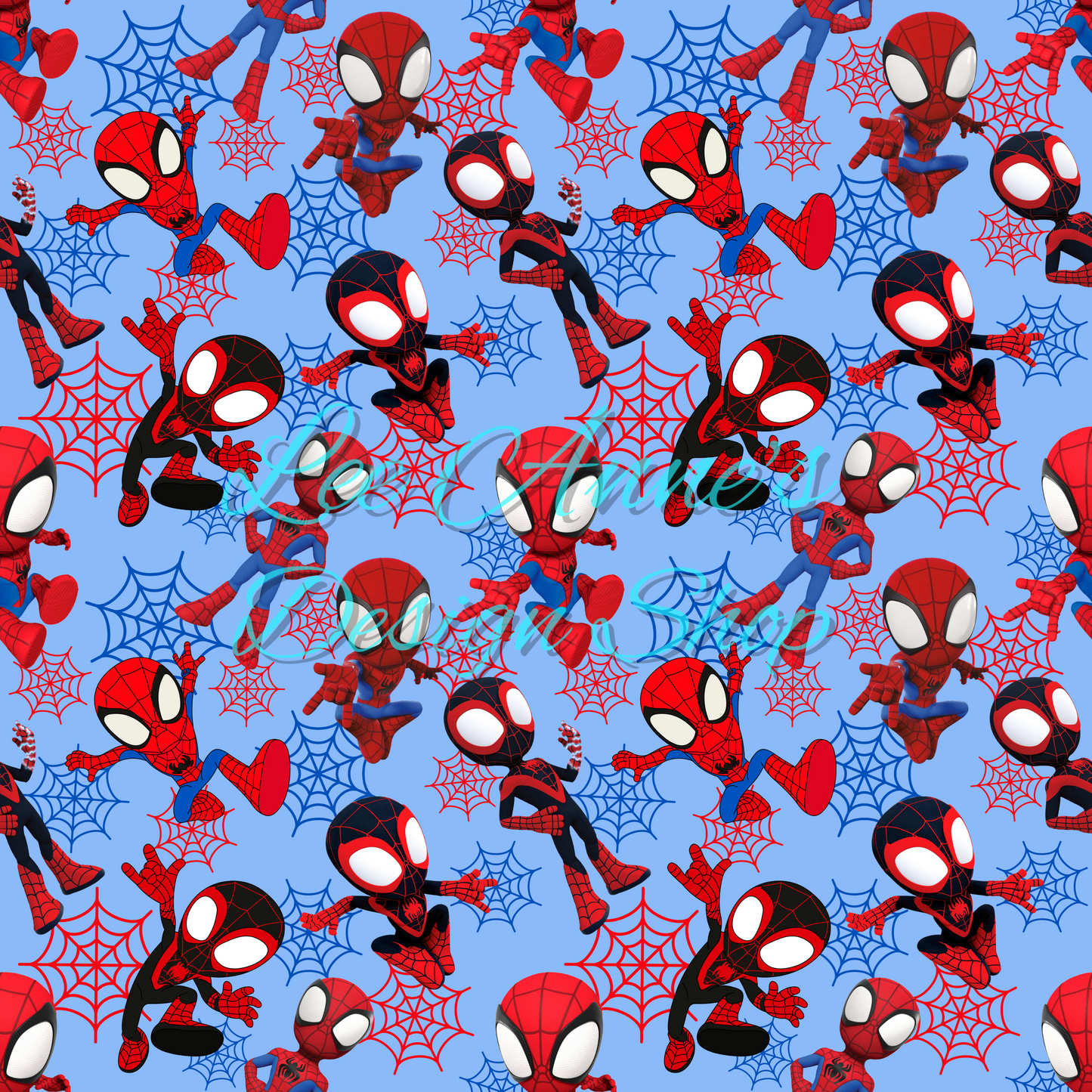 Spider Friends Seamless