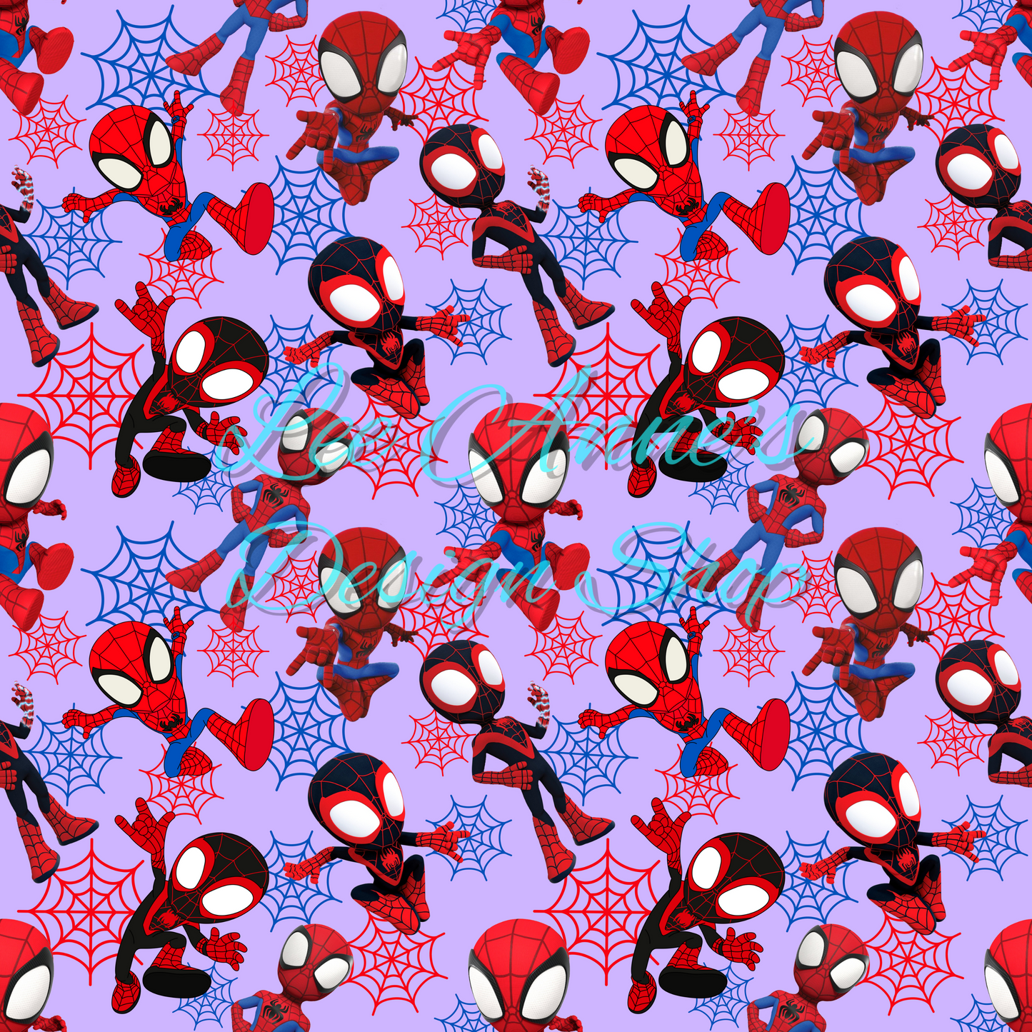 Spider Friends Seamless