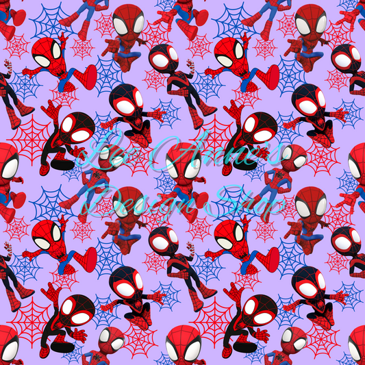Spider Friends Seamless