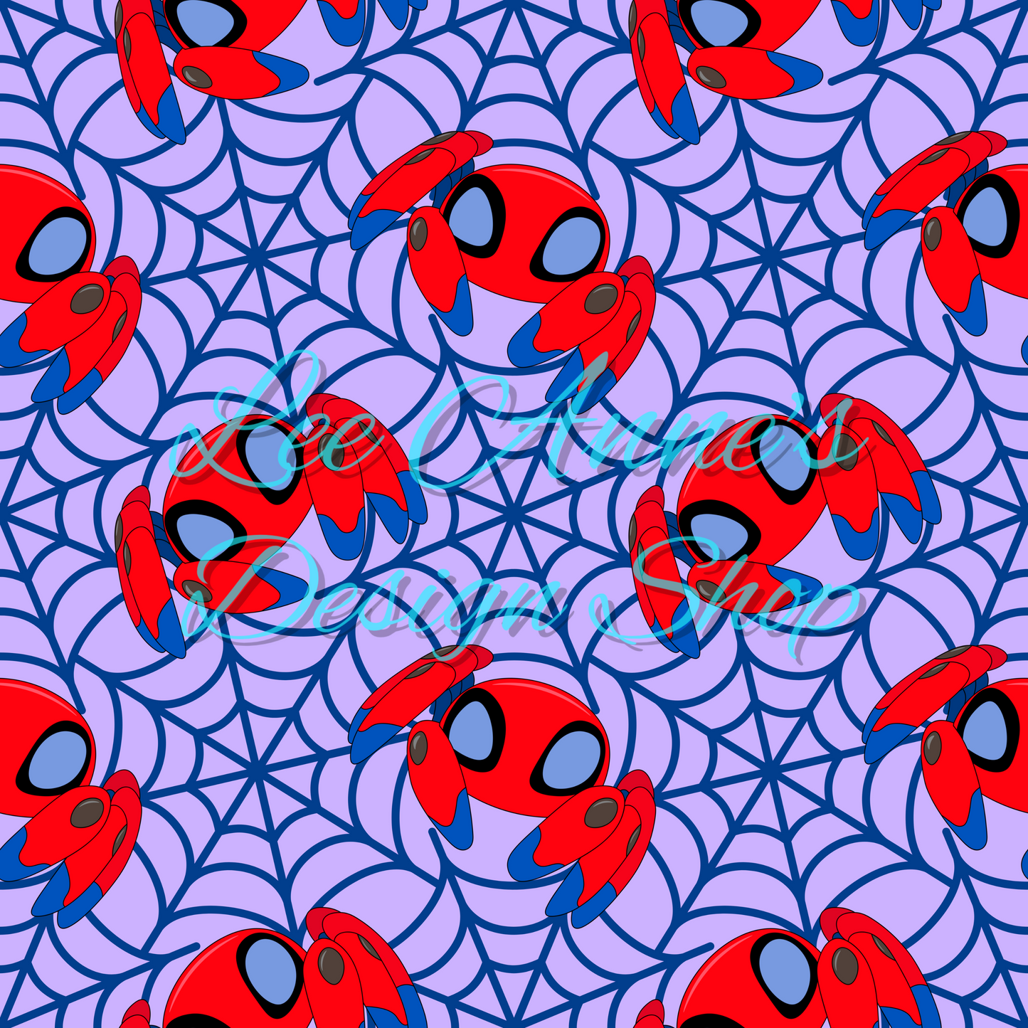 Spider Friends Seamless