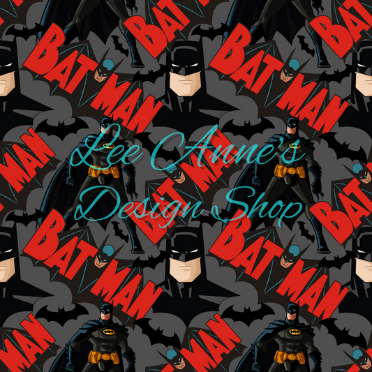 Bat Hero Seamless