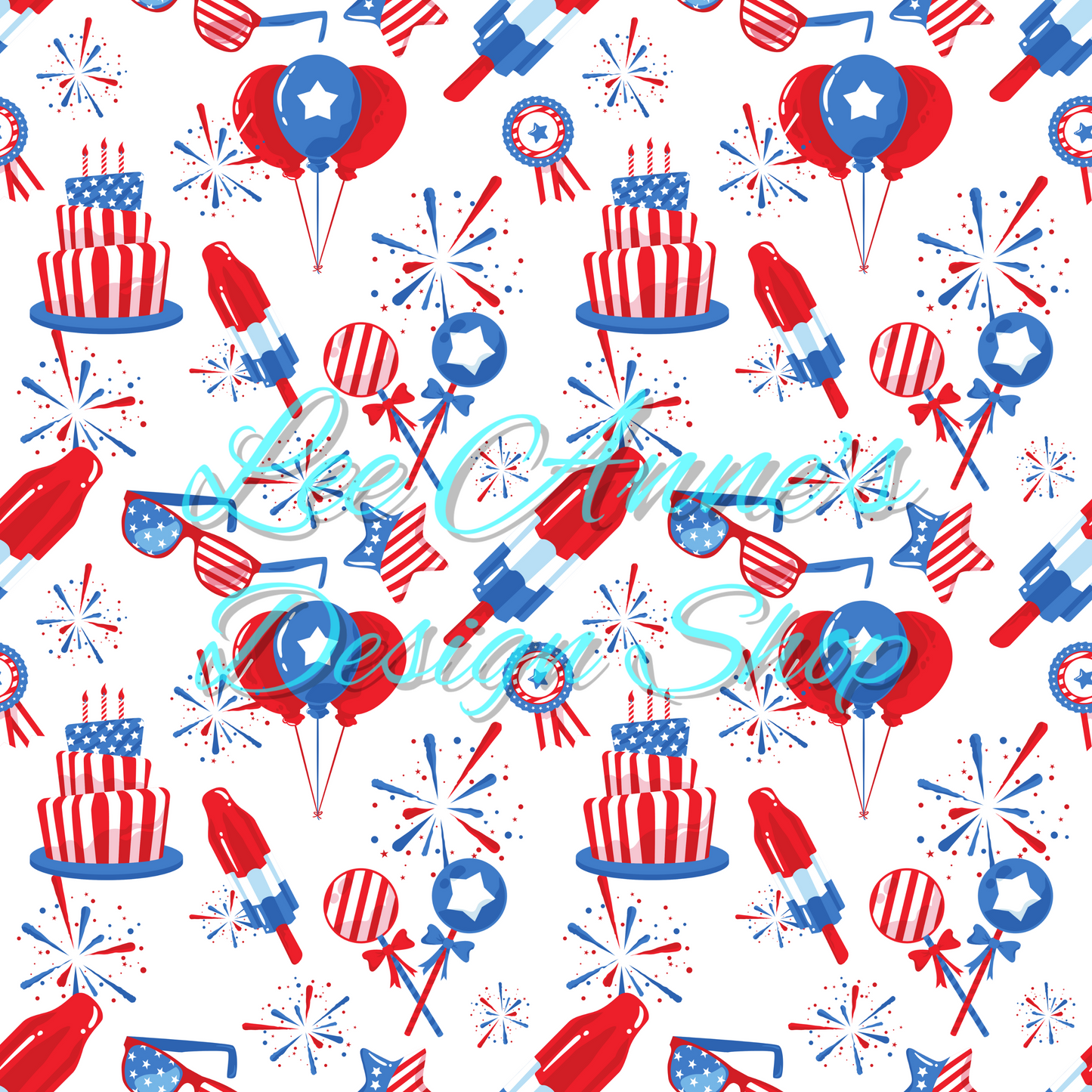 Fourth July Seamless