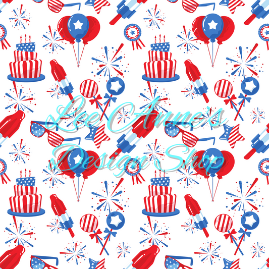 Fourth July Seamless