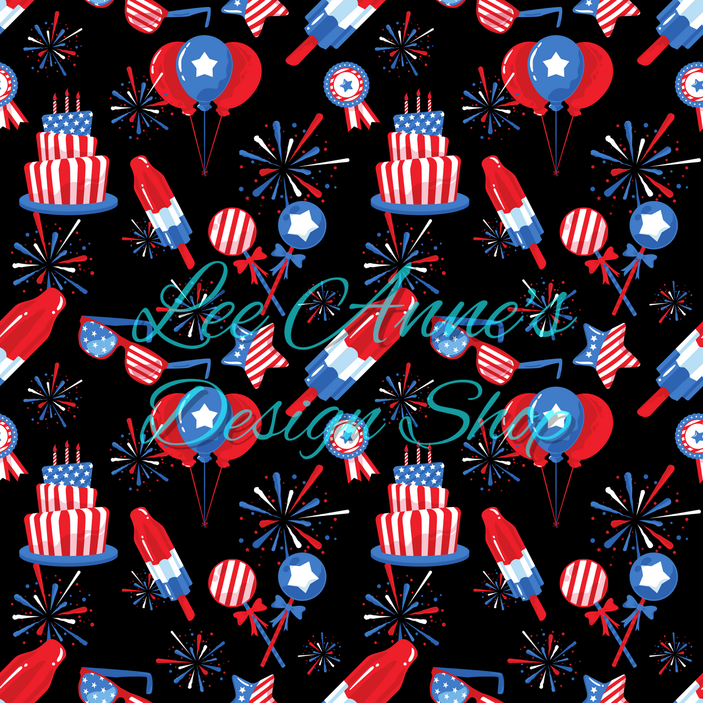 Fourth July Seamless