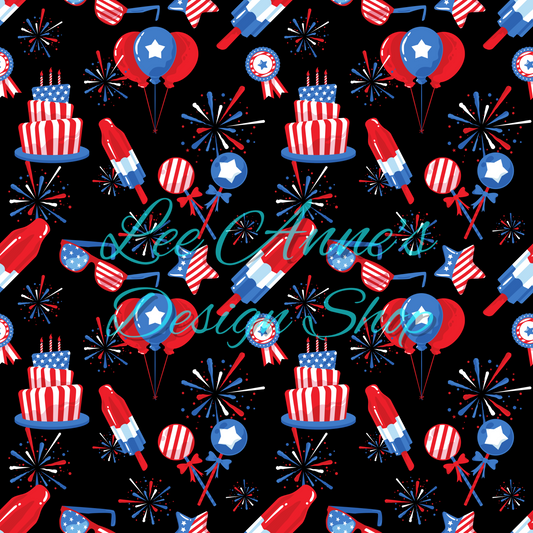 Fourth July Seamless